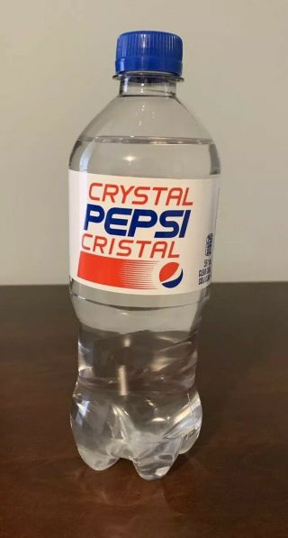 Crystal Pepsi - Not Expired (limited Edition)
