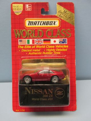 Matchbox Superfast 24e Nissan 300zx Red / World Class