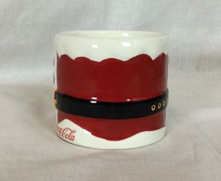 Coca Cola Santa Suit Coffee Mug Christmas Ceramic Cup Holiday 2