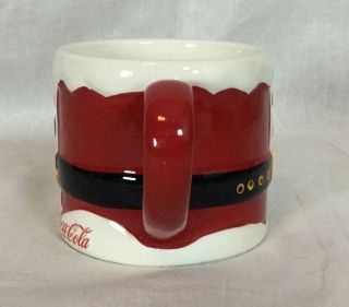 Coca Cola Santa Suit Coffee Mug Christmas Ceramic Cup Holiday 4
