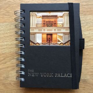 The York Palace Hotel Notebook Pad Office Supplies Luxury 5 Star Ny Rare Htf