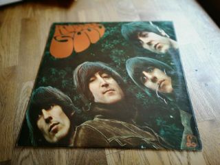 The Beatles LP Rubber soul UK Parlophone Y/Black mono press - 4 - 4, 2