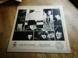 The Beatles LP Rubber soul UK Parlophone Y/Black mono press - 4 - 4, 3