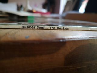 The Beatles LP Rubber soul UK Parlophone Y/Black mono press - 4 - 4, 4