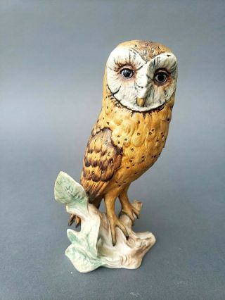 German Goebel Ceramic Owl Figurine