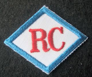 Royal Crown Cola Embroidered Sew On Only Patch Soda Beverage Drink 3 " X 2 "