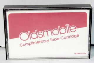 Oldsmobile Complimentary Tape Cartridge Bt 18478
