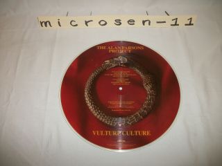 The Alan Parsons Project - Vulture Culture - Picture Disc Promo - Pd - 8263 - Lp