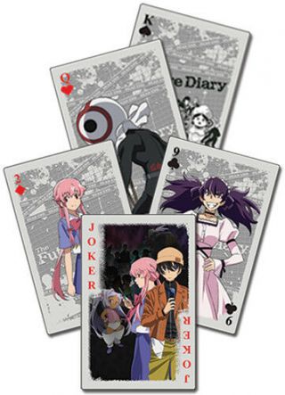 Ge Future Diary Playing Cards Poker Official Licensed Ge51516