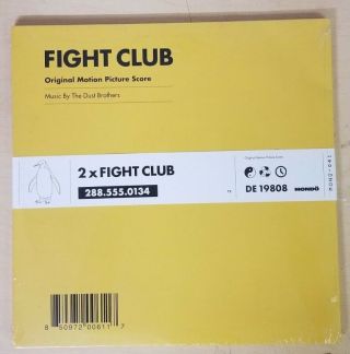 Fight Club [original Soundtrack] [lp] By The Dust Brothers (2 Vinyl Pink)