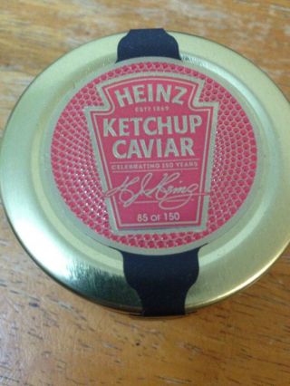 Heinz Ketchup Caviar 85 Of 150 Limited Edition