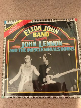 Elton John Band Featuring John Lennon And The Muscle Shoals Horns Vinyl