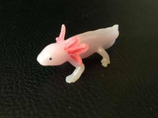 Rare Yowie Axolotl Salamander Animal Pvc Mini Figure Figurine Model
