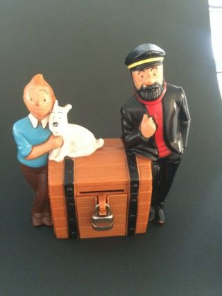 Tintin,  Vintage Moneybank/piggybank/savings