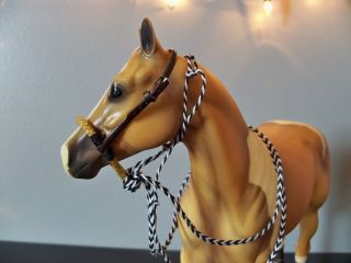 Breyer Traditional Western Leather Bosal Bridle For Model Horses