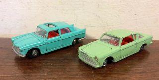 2 Vintage Lone Star Impy Road Master Cars Fiat Peugeot 404