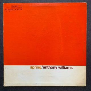 Antony Williams Spring Blue Note Lp 84216 Stereo Div Liberty Heavy Wax