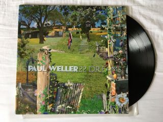 Paul Weller 22 Dreams Rare 2 Lp Jam Style Council Oasis Noel Liam Gallagher Brit