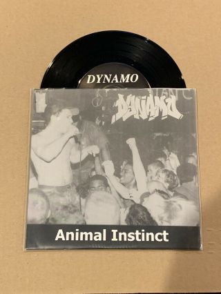 Dynamo Animal Instinct 7” Icemen Underdog M13 Antidote Nyhc Oop Rare Unplayed