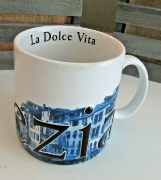 Starbucks Barista Series 2003 La Dolce Vita Italian Edition Ll Venezia Mug