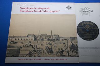 Keilberth Mozart Symphonies Nos.  40 & 41 Telefunken B/g Stereo Slt 43038 Nm