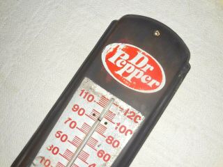 Vintage Dr Pepper Thermometer BE A PEPPER 27 
