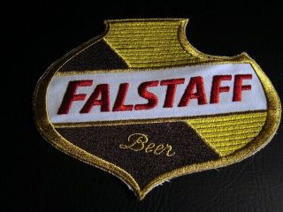 Circa 1970s Falstaff Uniform Back Patch,  St.  Louis,  Missouri