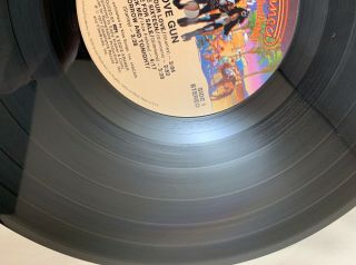 KISS Love Gun Near Vinyl 1977 Gun Inserts,  Sterling Stampers 4