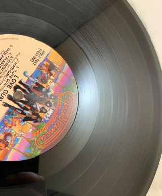 KISS Love Gun Near Vinyl 1977 Gun Inserts,  Sterling Stampers 7