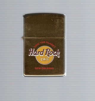 1997 Hard Rock Cafe,  Orleans,  Zippo Lighter