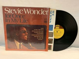 Stevie Wonder - For Once In My Life - Tamla Records Ts - 291 - Shrink