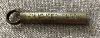 1900s Anheuser - Busch Brewing Assn St Louis Missouri Steel Sleeve Corkscrew P - 5 - 1