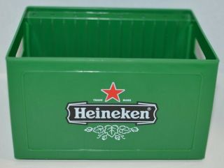 Heineken Beer Cd Crate Rack Holder Storgae - Holds 14 Cd 