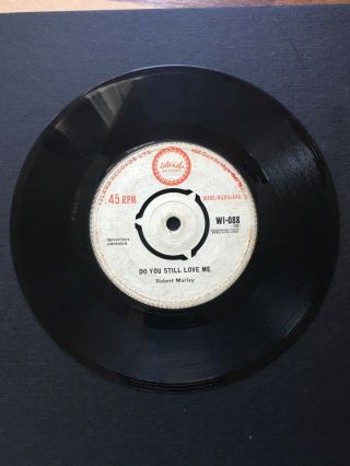 EXTREMELY RARE 1963 Bob Marley First Recording 45 3