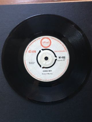 EXTREMELY RARE 1963 Bob Marley First Recording 45 5