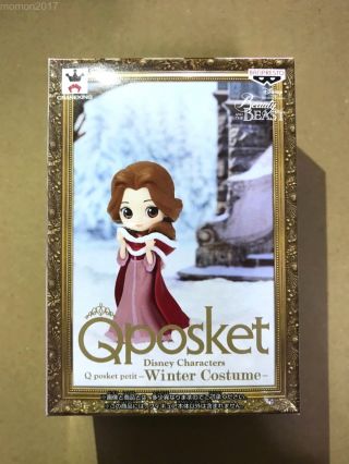 Q Posket Disney Characters Petit Winter Costume Belle Figure Qposket Banpresto