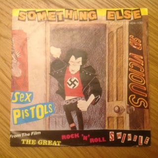 Sex Pistols Something Else German 7 " Ps Punk The Damned Clash Stranglers Ramones