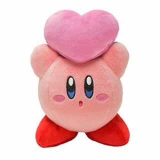 Sanei Kirby Stuffed Kirby Friends Heart Of Boeki Star Throwing Japan Anime