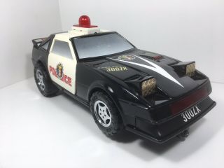 Very Rare Vintage 1987 Police Patrol Car Nissan 300zx Son Ai Toys