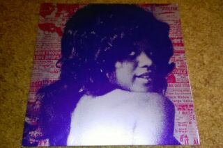 Black Joe Lewis & The Honeybears “scandalous” 2lp Nm 1 Clear 1 Black Vinyl Promo