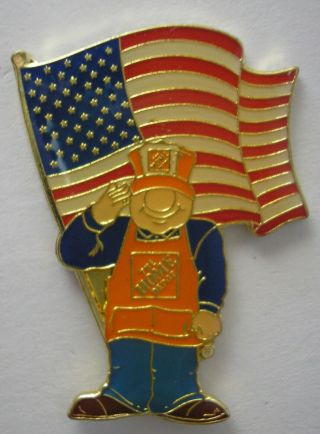 Home Depot Issued Collectible Pin 9 - 11 Homer (no Card)