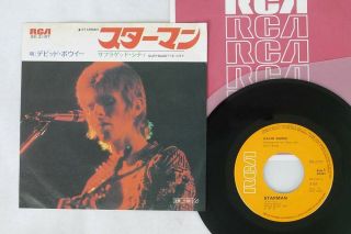 David Bowie Starman Rca Ss - 2197 Japan Vinyl 7