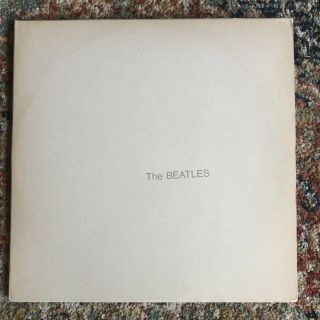 The Beatles White Album Purple Label 2 Lp’s Capitol Records Swbo - 101 Vg,  /vg,