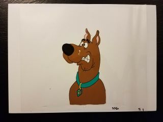 Scooby Doo - 1972 Ghost Of Bigfoot Episode Production Cel