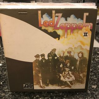 Og 1st Led Zeppelin 2 Ii Lp 1841 Broadway Vinyl Record Jimmy Page Robert Plant