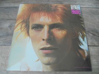 David Bowie - Space Oddity 1972 Uk Lp Rca Victor 1st W/poster