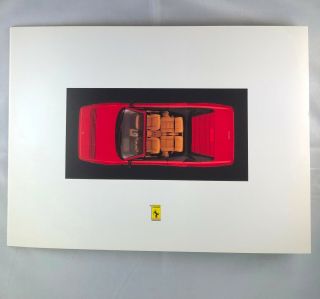 Ferrari 348,  Testarossa & Mondial Sales Brochure 1990 Ferrari North America 4/90 5