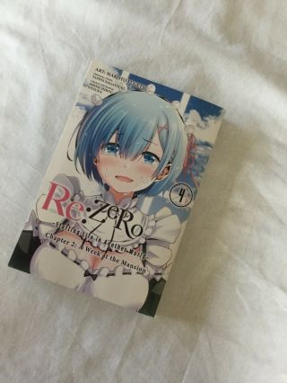 Re:zero Kara Hajimeru Isekai Seikatsu Chapter Ii Vol.  4 Japanese Manga