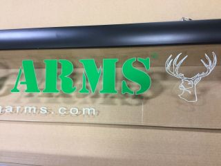 STAG ARMS large LED Lighted hanging sign 30x7 