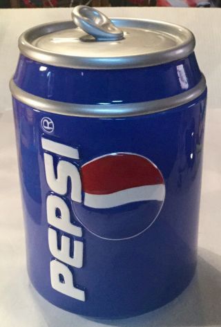 Limited Edition Psc International Pepsi Can Cookie Jar 1 Of 5000 Pepsi - Cola Soda